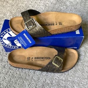 Birkenstock Madrid BS Python Black